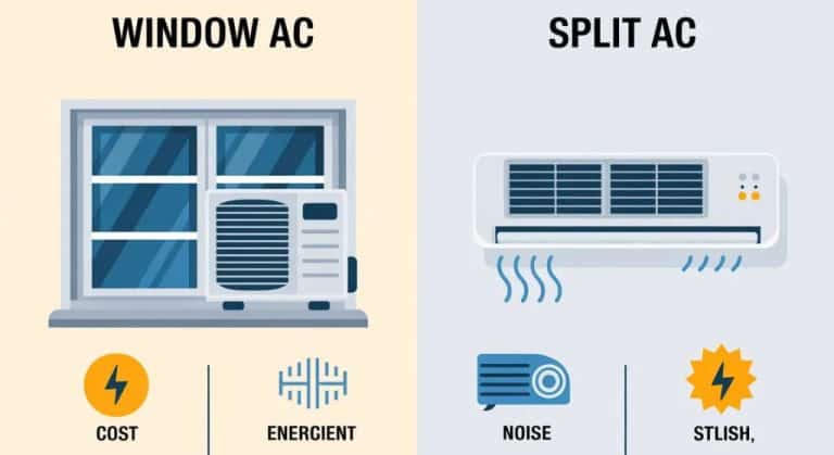 Window AC Vs Split AC – Which One is Best