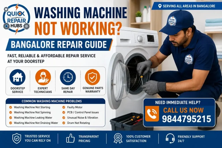 Washing Machine Not Working